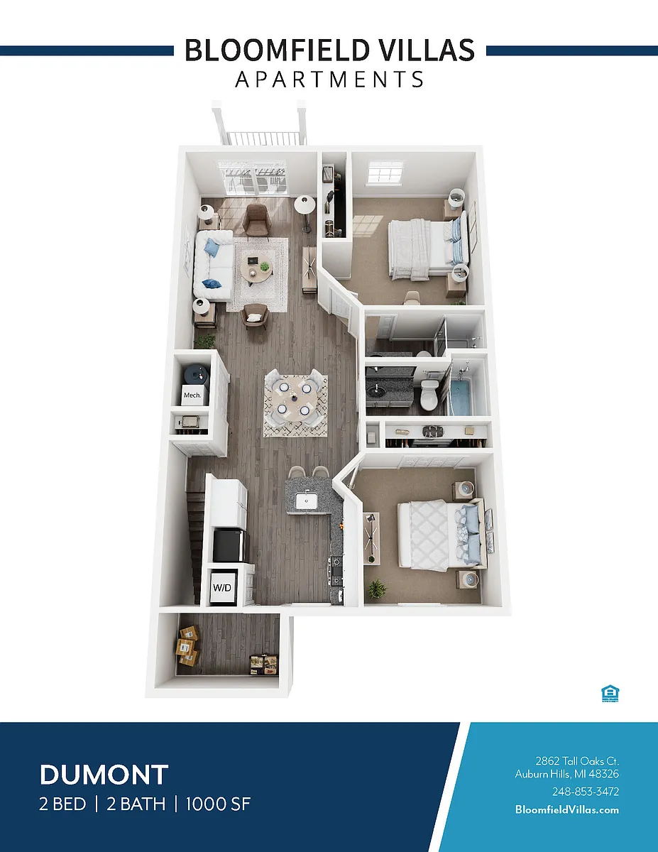 Floor plan Dumont