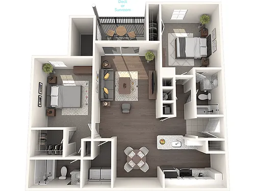 Floor plan B3
