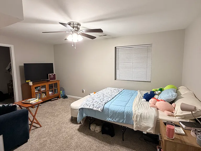 Bedroom in basement