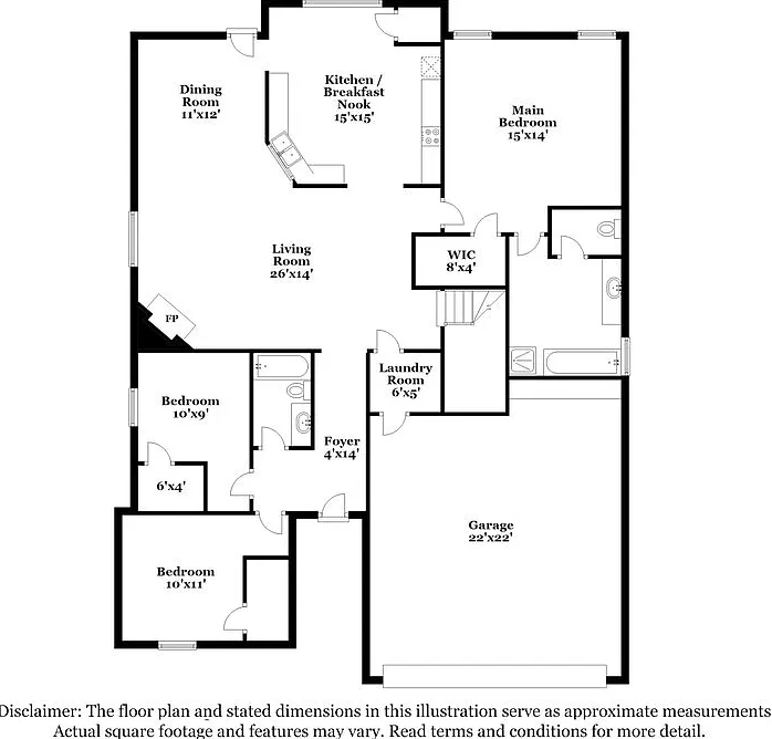 4 bed, 3.0 bath, 1830 sqft, $2,730 — Photo 2