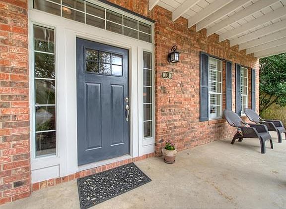 Large covered front porch