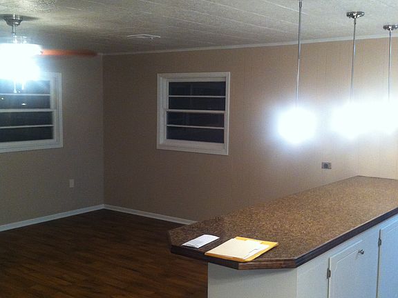 Island and Living Room