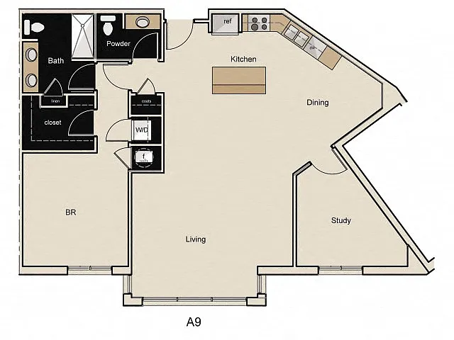 Floor plan A9