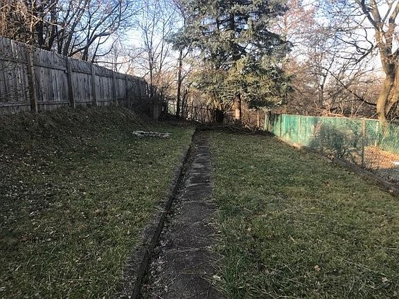 Back yard looking at Grandview Park