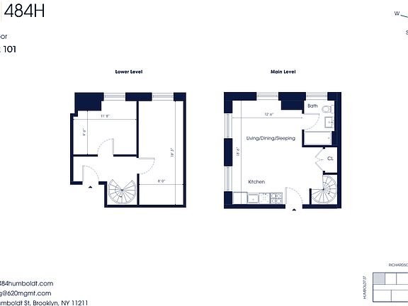 2nd image of 484 Humboldt St APT 101