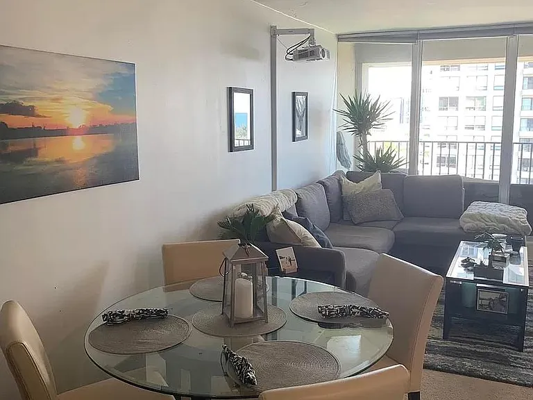 Old Photo Living Room. Now White Walls