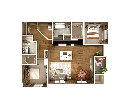 Floor plan Bedford
