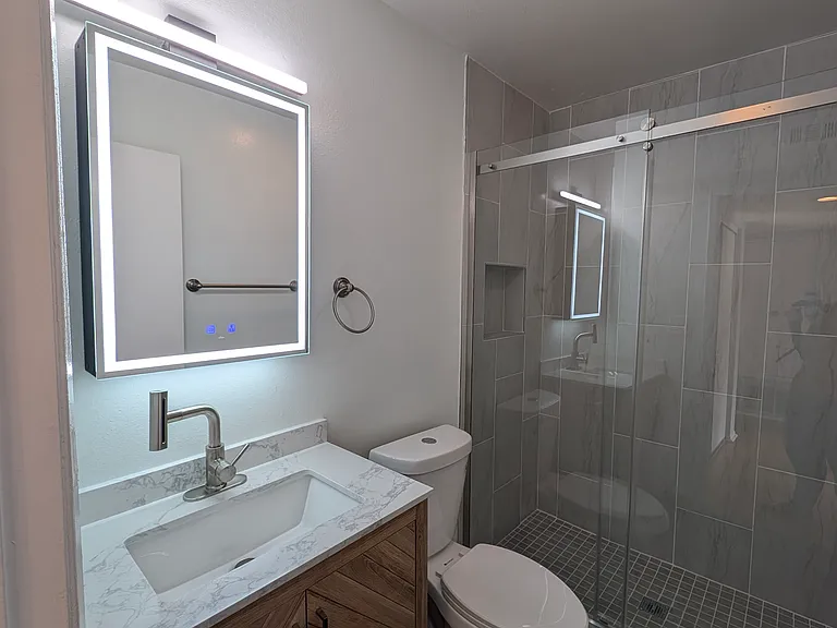 New guest bathroom