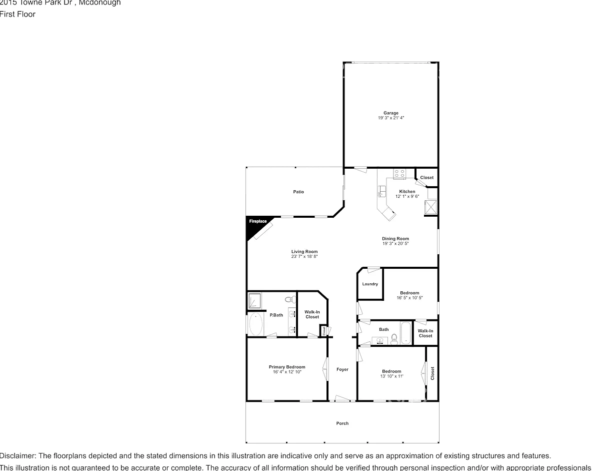 2015 Towne Park Dr Mcdonough, GA 30252 — Photo 2