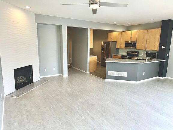 Large Great Room that leads into kitchen