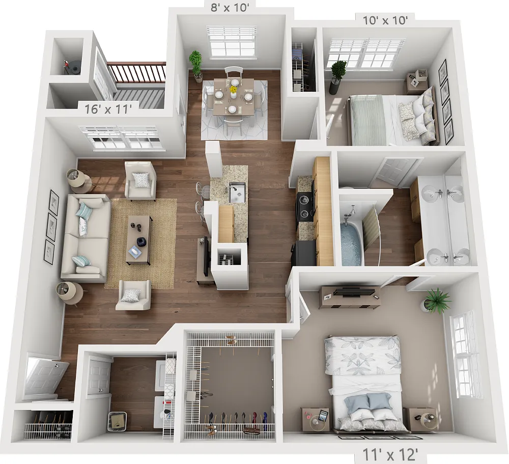 Floor plan B1