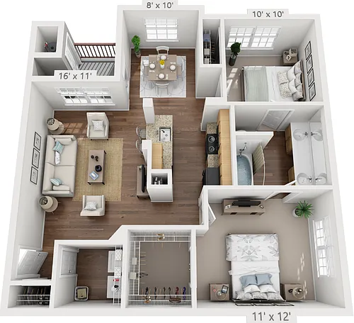 Floor plan B1