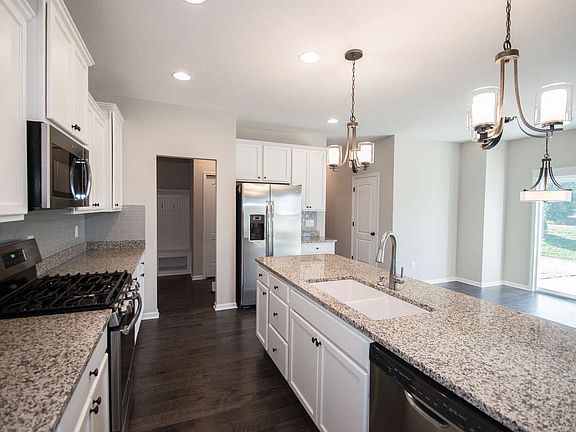 Kitchen with GE Appliances
