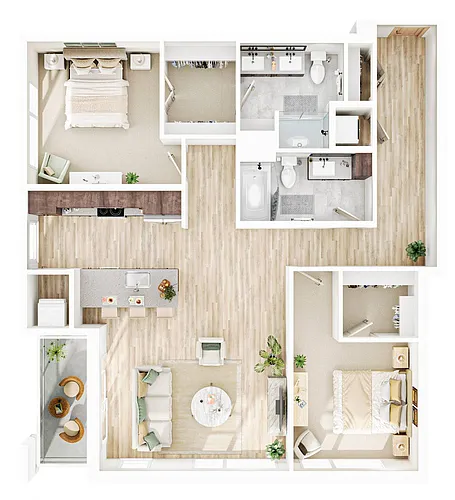 Floor plan C6