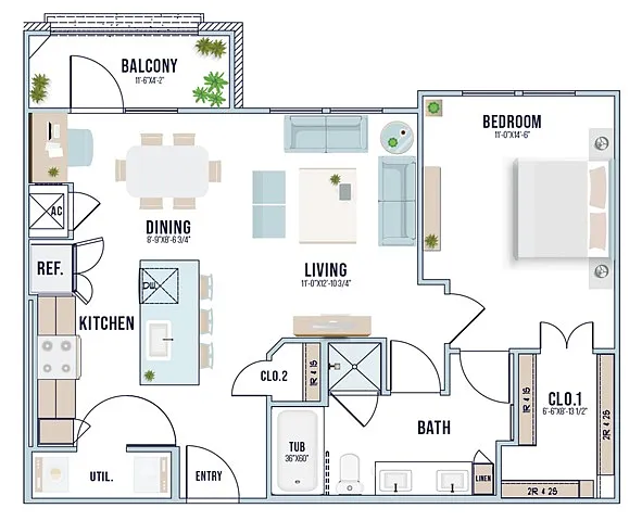 Floor plan A4