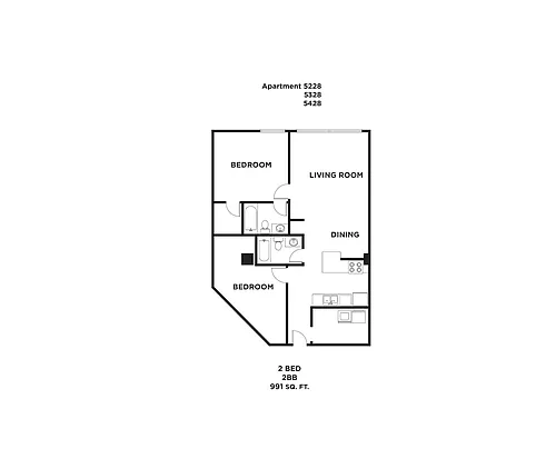 Floor plan 2BB