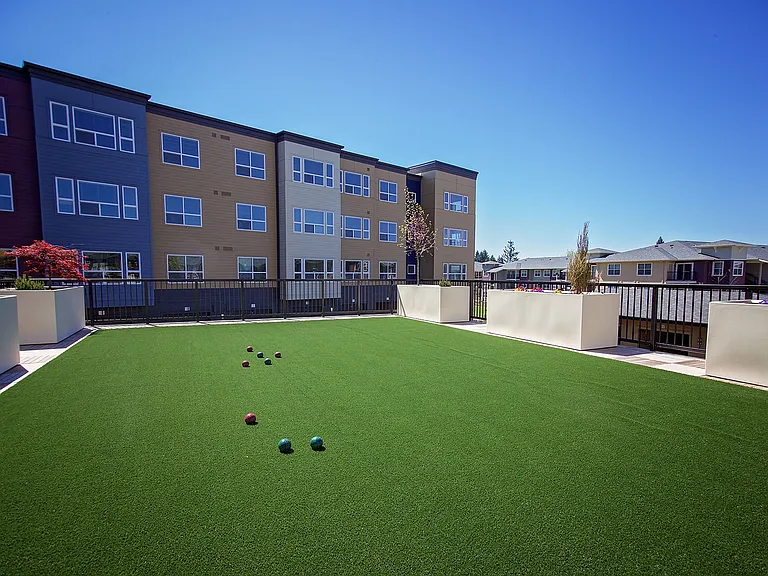 Bocce ball court