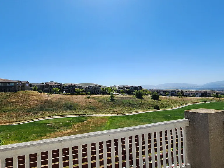 View from the rear balcony