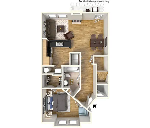 Floor plan A1RP Stonegate