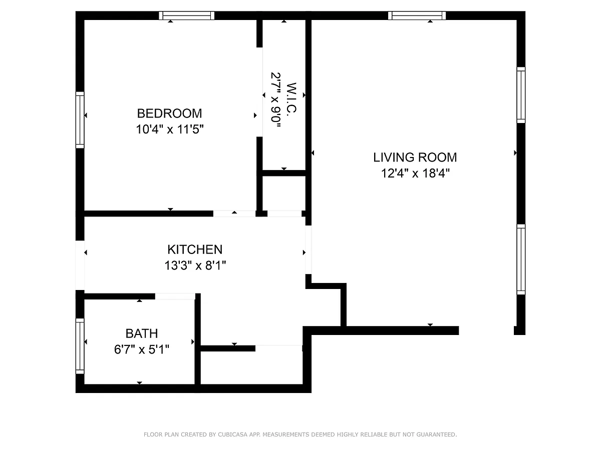 Floor plan Exterior Unit