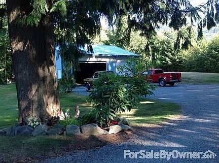 Heated shop with RV parking