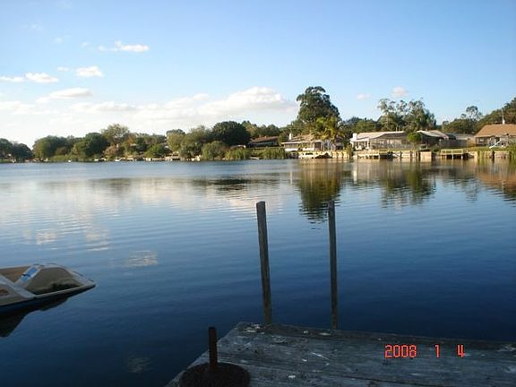 Back of home on Lake