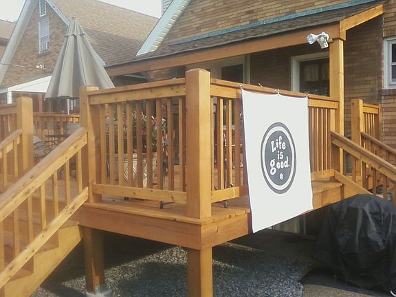 New deck