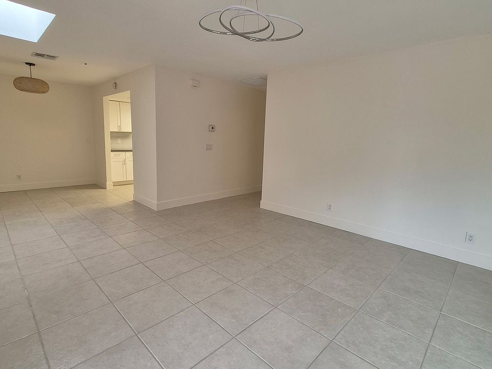 Living room from the front door.