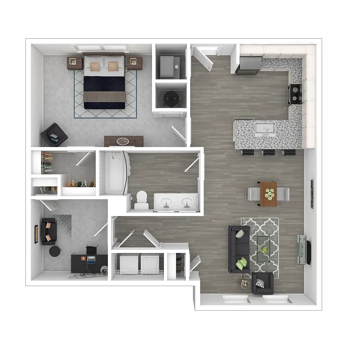 Floor plan The Oliver