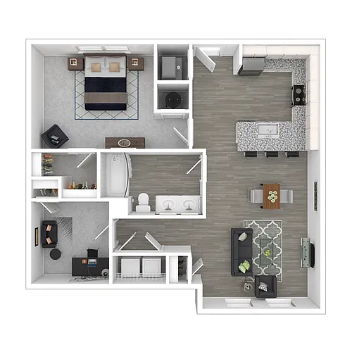 Floor plan The Oliver