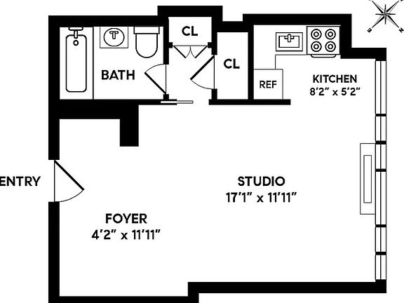 2nd image of 115 E 9th St APT 11P