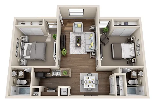 Floor plan B1
