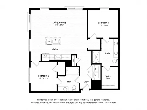 Floor plan B2 Alt 3