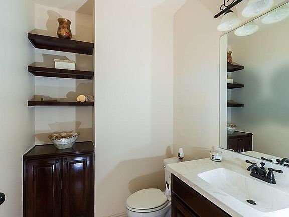 Downstairs half bath