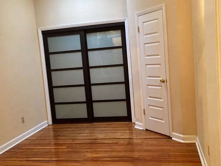 master bed with skylight