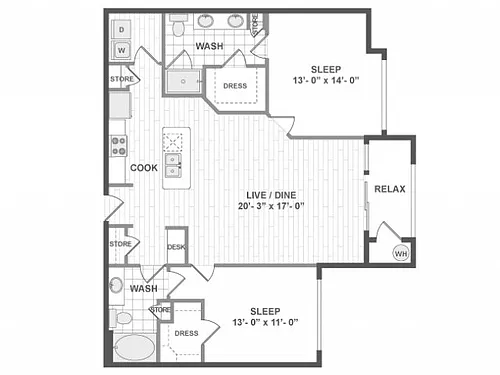 Floor plan C5