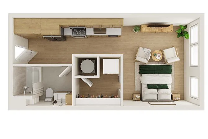 Floor plan The Set