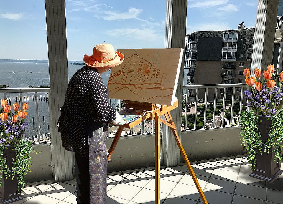 Extraordinary Balcony 