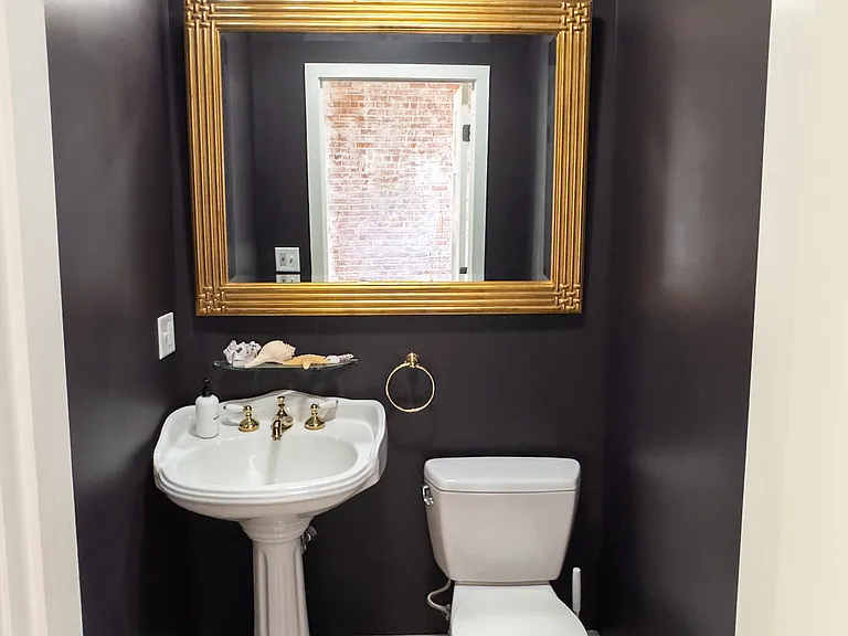 Half bathroom.
