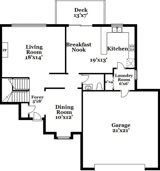 4 bed, 3.5 bath, 2789 sqft, $3,990 — Photo 2