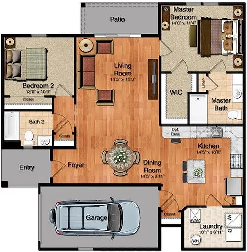 Floor plan Palmetto
