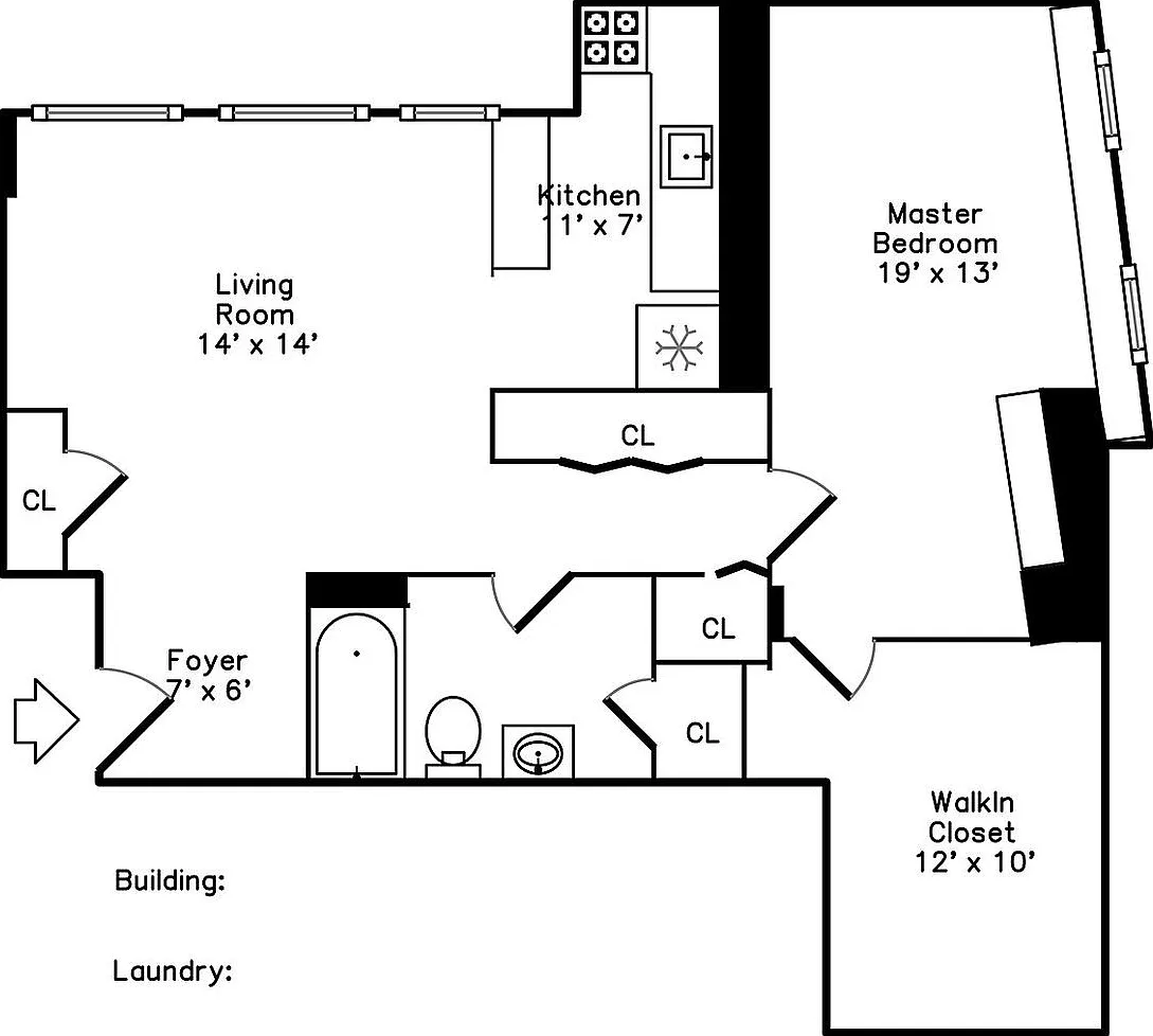 Large 1 Bed 1 Bath in Allston — Photo 1