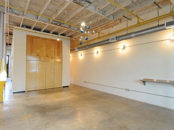 Another living room view, tons of storage