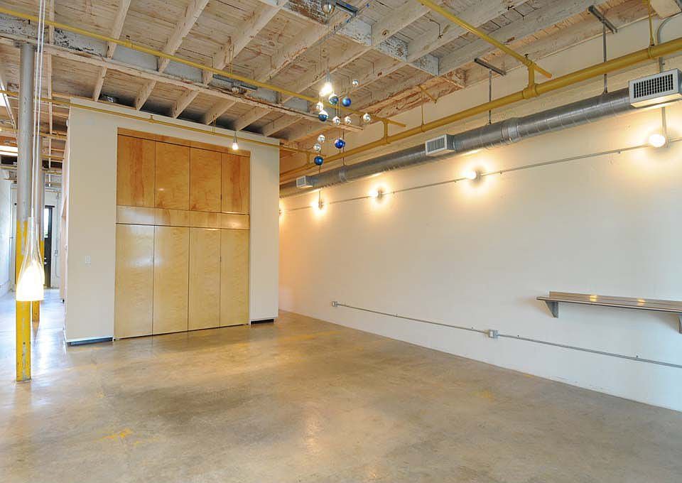 Another living room view, tons of storage