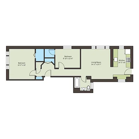 Floor plan 5301-2be