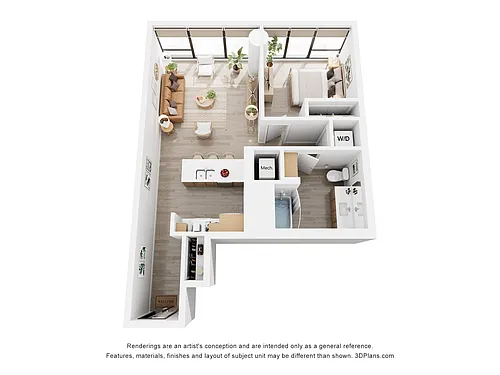 Floor plan Apex A1