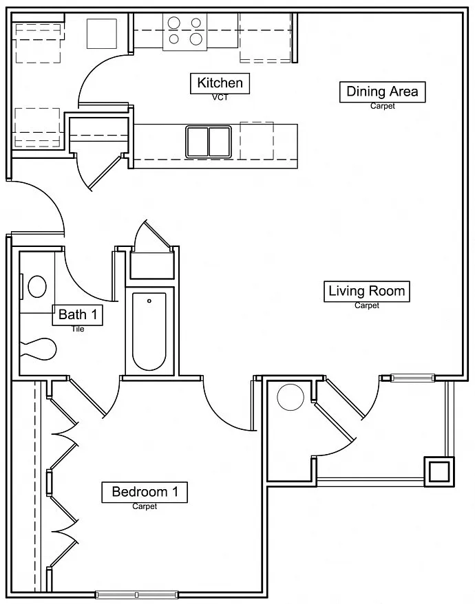 Floor plan A1