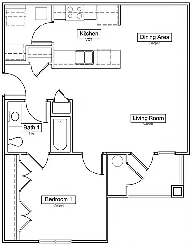 Floor plan A1