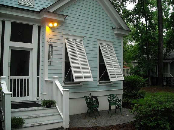 Aluminum storm shutters