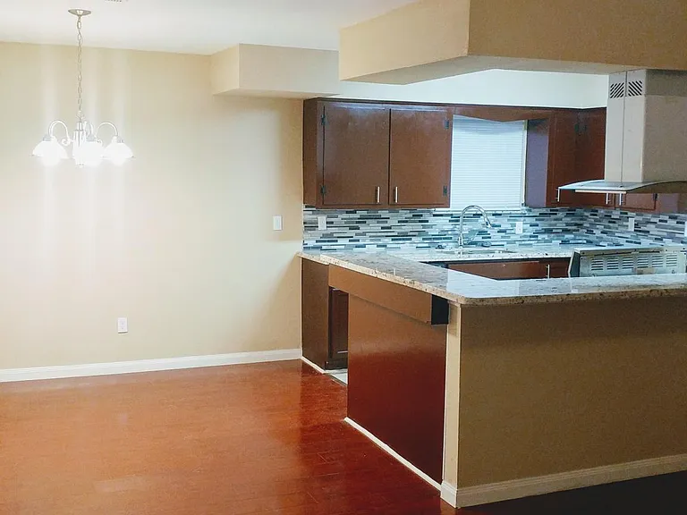 Dining and kitchen combination
